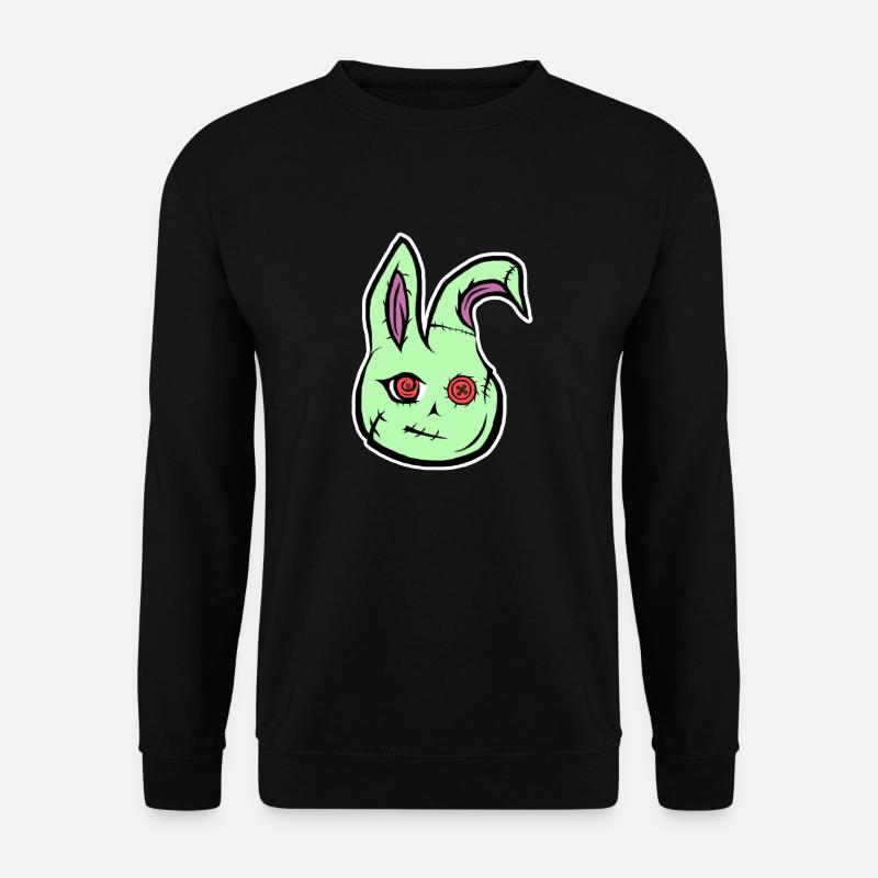 Horror Kaninchen - Unisex Pullover - Schwarz