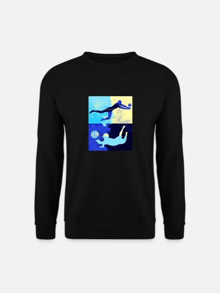 volleyball, volleyball, beachball,graffiti - Unisex Sweatshirt - black