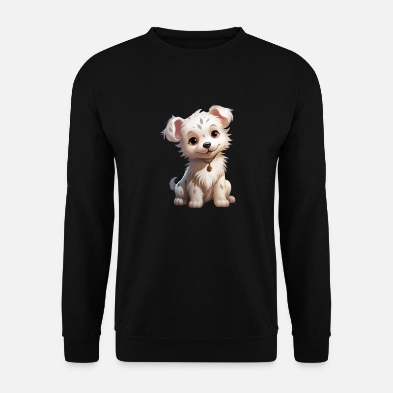 Chibi dog - Unisex Sweatshirt - black