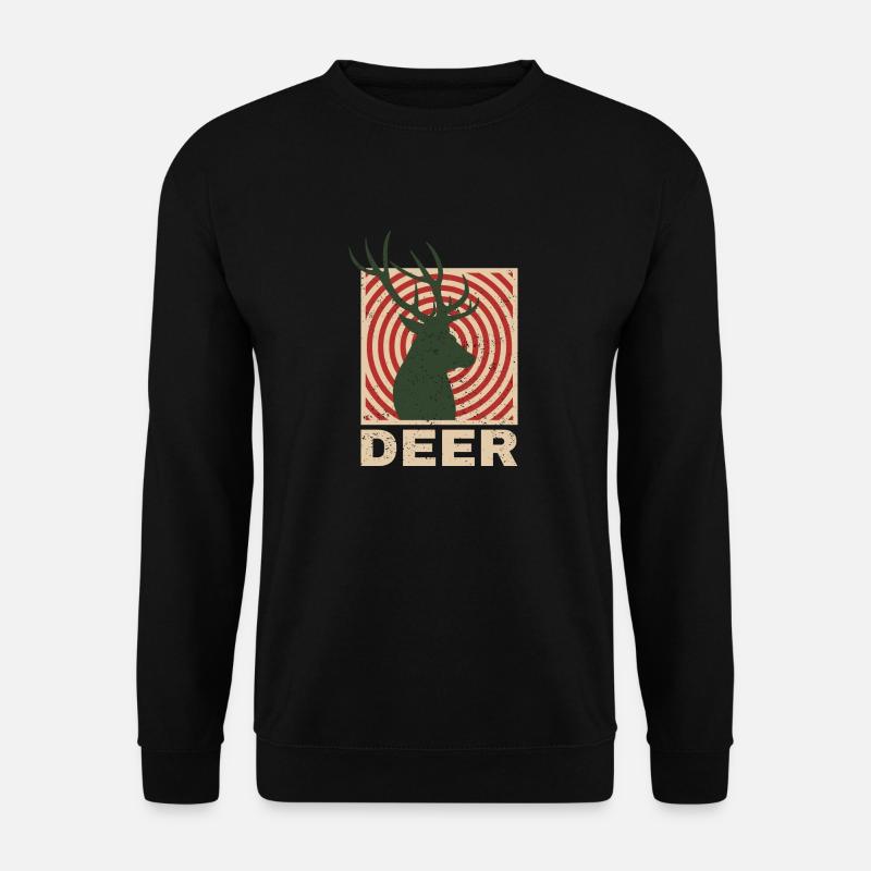 Deer - Unisex Pullover - Schwarz
