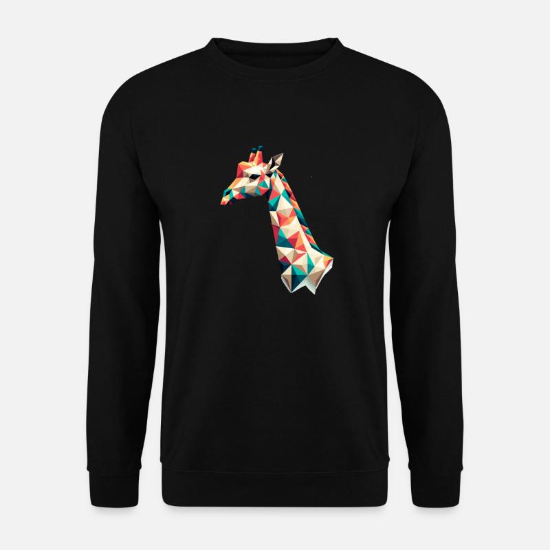 Giraffe // giraffe - Unisex Sweatshirt - black