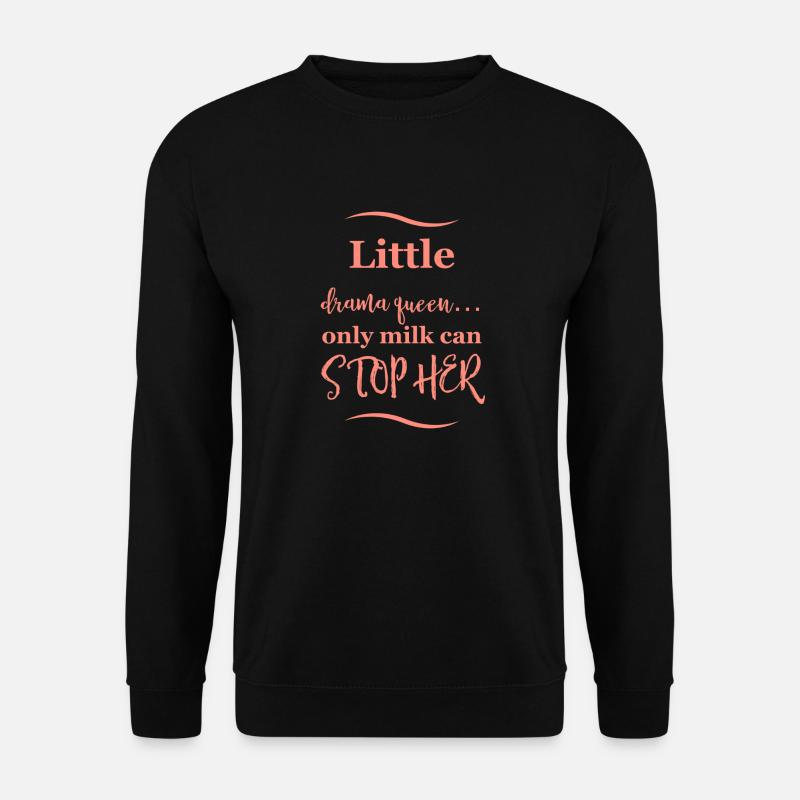 baby spruch - Unisex Pullover - Schwarz