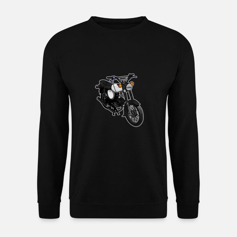 S51 (weiß) // Illustration - Unisex Pullover - Schwarz