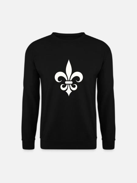 Fleur de Lys - Unisex Pullover - Schwarz