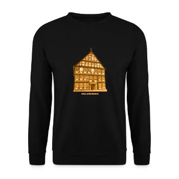 Holzminden Severinsches Haus Niedersachsen - Sweat-shirt Unisexe - noir - Devant - Alina (178cm) & Michal (187cm)