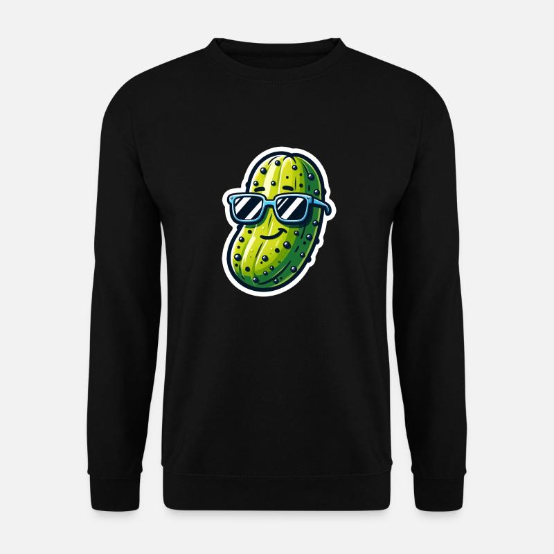Fraîcheur du concombre au soleil - Sweat-shirt Unisexe - noir