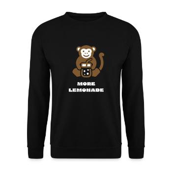 More Lemonade - Unisex Pullover - Schwarz - Vorne - Alina (178cm) & Michal (187cm)