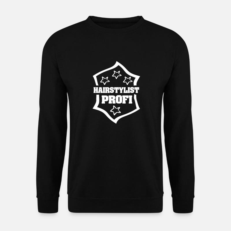 Le métier de coiffeur - Sweat-shirt Unisexe - noir