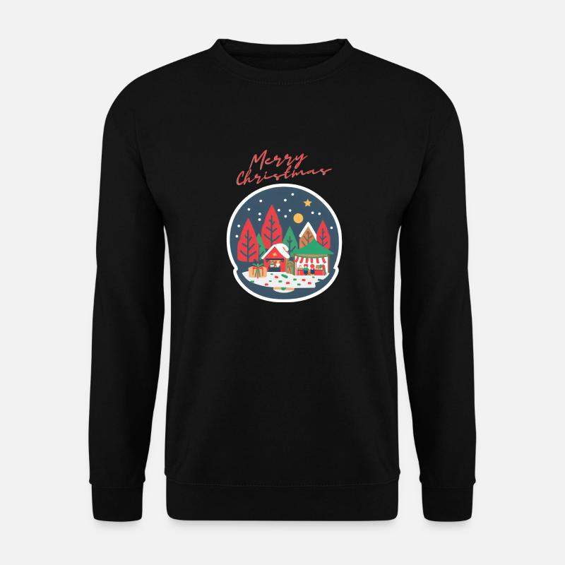 Weihnachten - Unisex Pullover - Schwarz