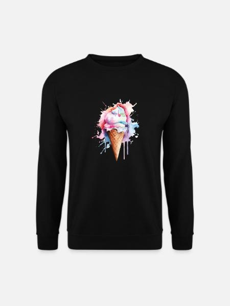 Cream Cream - Unisex Sweatshirt - black
