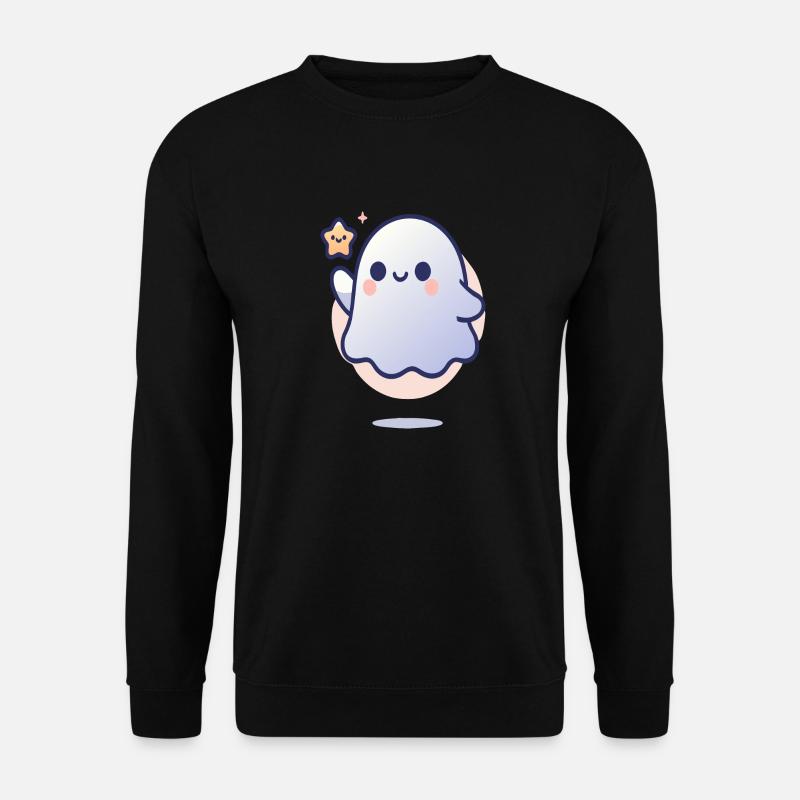 freundlicher Geist - Unisex Pullover - Schwarz
