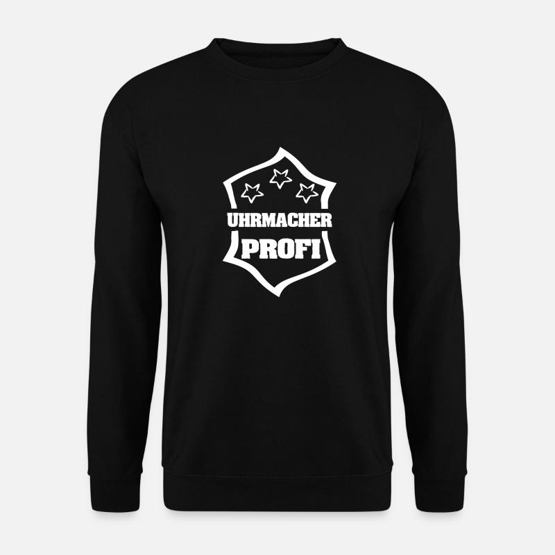 Watchmaker as a profession - Unisex Sweatshirt - black