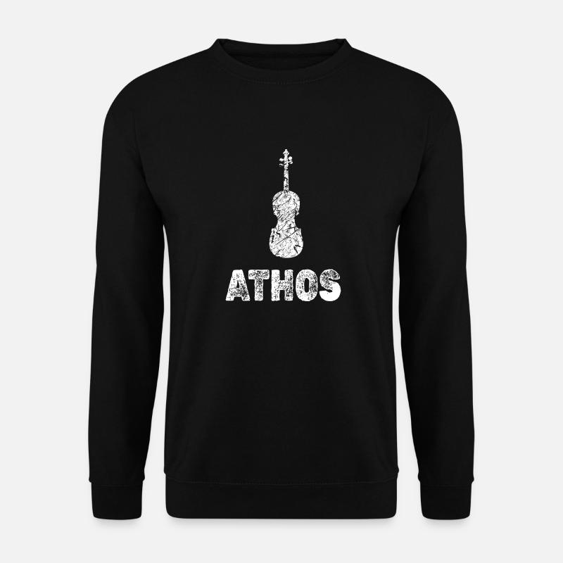 Viola Athos - Unisex Sweatshirt - black