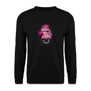 Baise tes Morts - Sweat-shirt Unisexe - noir - Devant - Alina (178cm) & Michal (187cm)