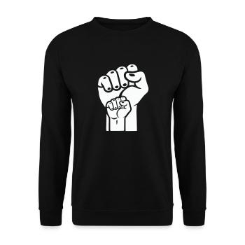 faust 2 - Unisex Pullover - Schwarz - Vorne - Alina (178cm) & Michal (187cm)