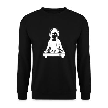 DJ Platines Festival Femme - Sweat-shirt Unisexe - noir - Devant - Alina (178cm) & Michal (187cm)