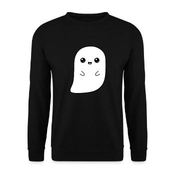 fantôme mignon - Sweat-shirt Unisexe - noir - Devant - Alina (178cm) & Michal (187cm)