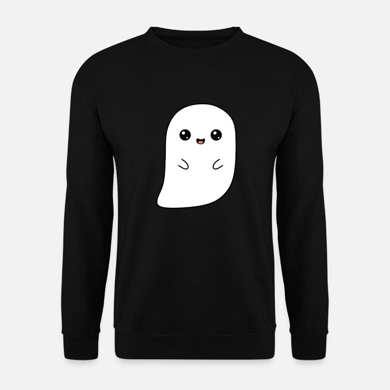 cute ghost - Unisex Sweatshirt - black