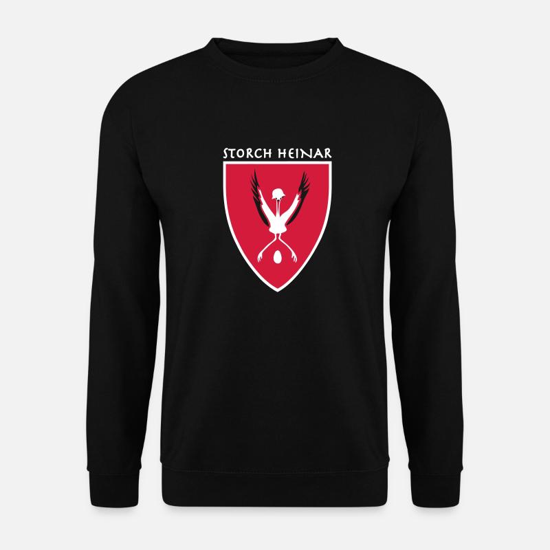 Storch Heinar Überzieher - Modell "Eisbrecher" - Unisex Pullover - Schwarz