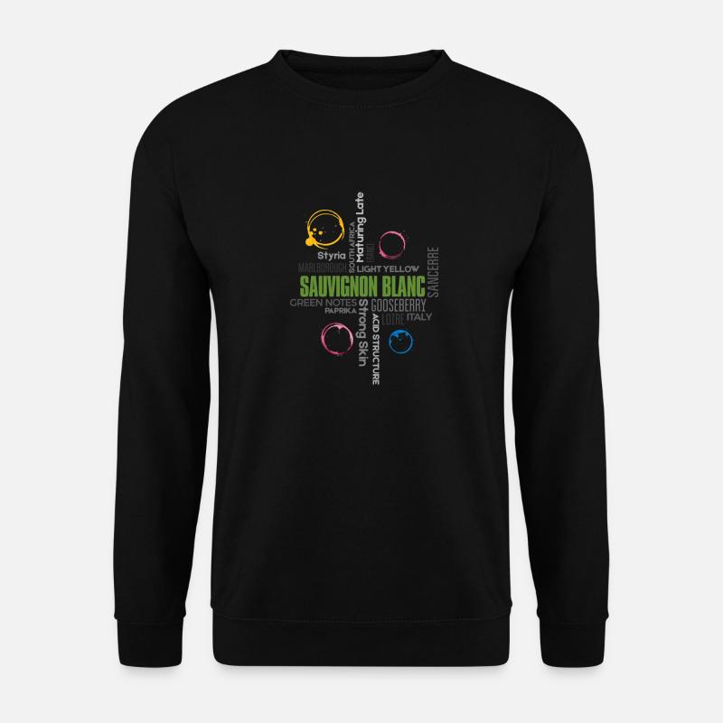 Sauvignon Blanc - Unisex Pullover - Schwarz
