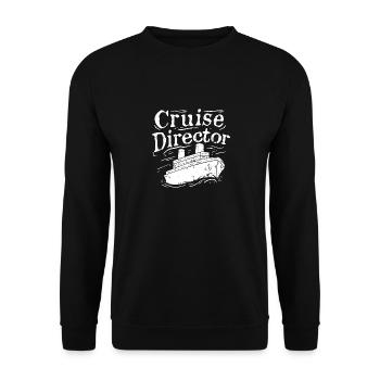Directeur de croisière Croisières Croisières - Sweat-shirt Unisexe - noir - Devant - Alina (178cm) & Michal (187cm)