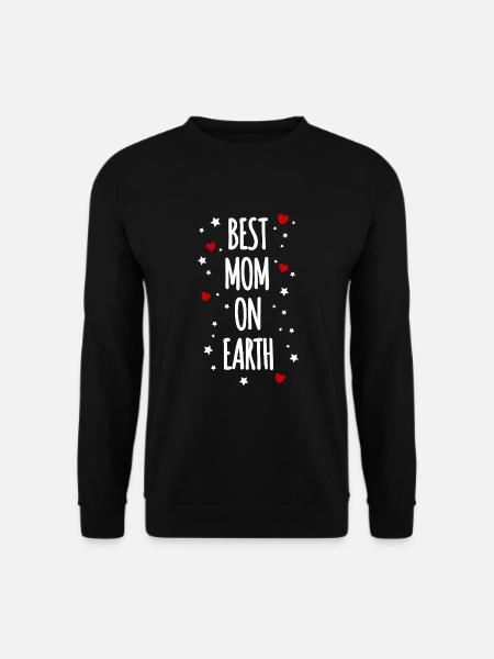 Meilleure maman sur Terre - Sweat-shirt Unisexe - noir