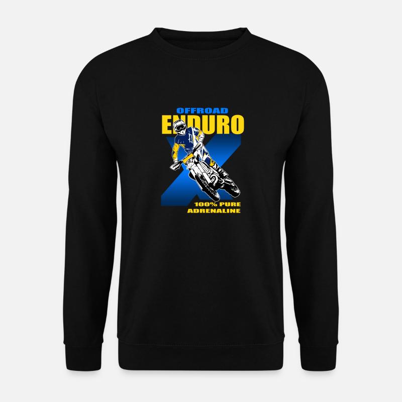 Enduro Offroad - Unisex Pullover - Schwarz