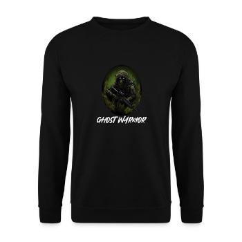 Guerrier fantôme - Sweat-shirt Unisexe - noir - Devant - Alina (178cm) & Michal (187cm)