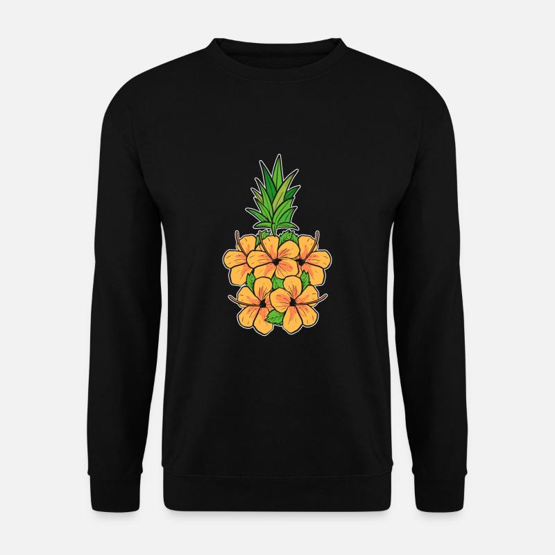 Ananas - Unisex Pullover - Schwarz
