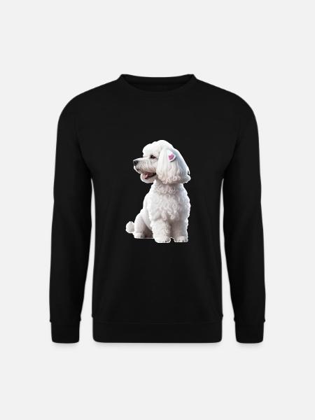 Poodle - Unisex Sweatshirt - black