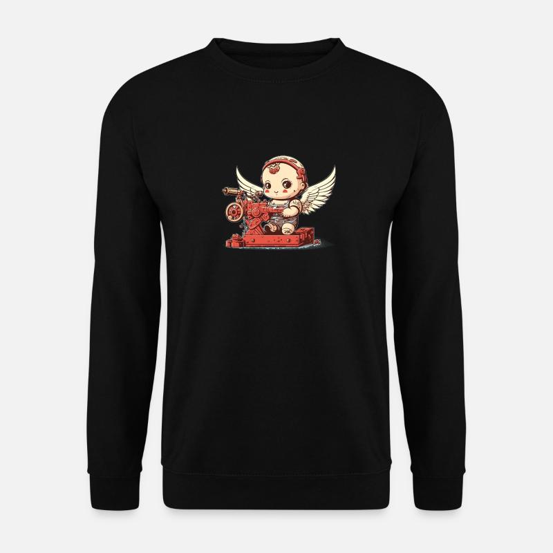 Amor - Unisex Pullover - Schwarz