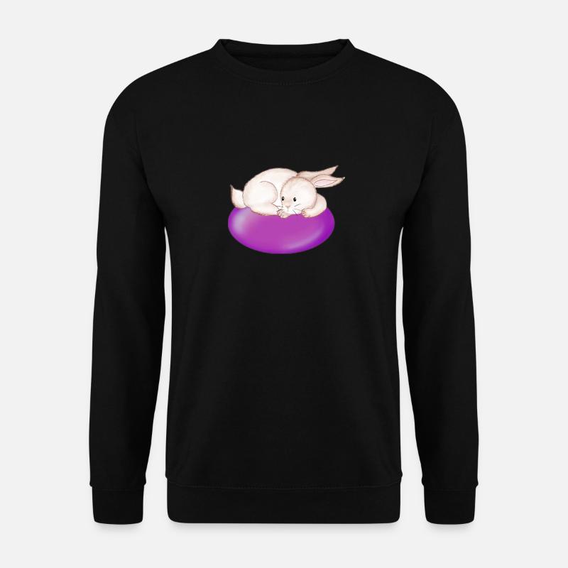 Osterhase - Unisex Pullover - Schwarz