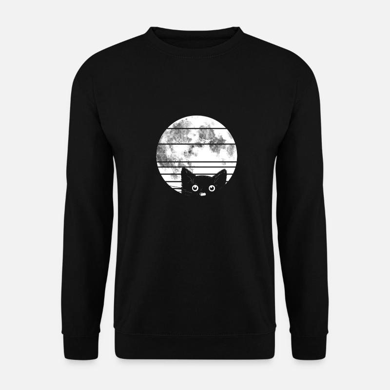 Katze - Unisex Pullover - Schwarz