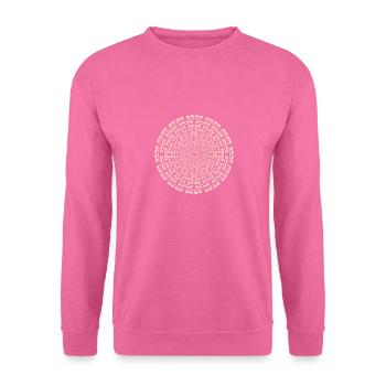 Triple Stroke Drum Rudiment Drummer - Unisex Pullover - Pink - Vorne