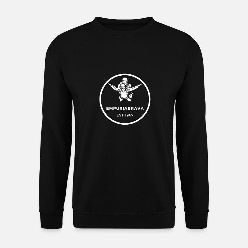 Empuriabrava EST 1967 Skydiving - Unisex Sweatshirt - black