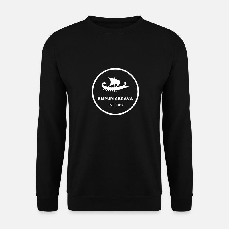 EmpuriaBrava EST 1967 Boat - Unisex Pullover - Schwarz