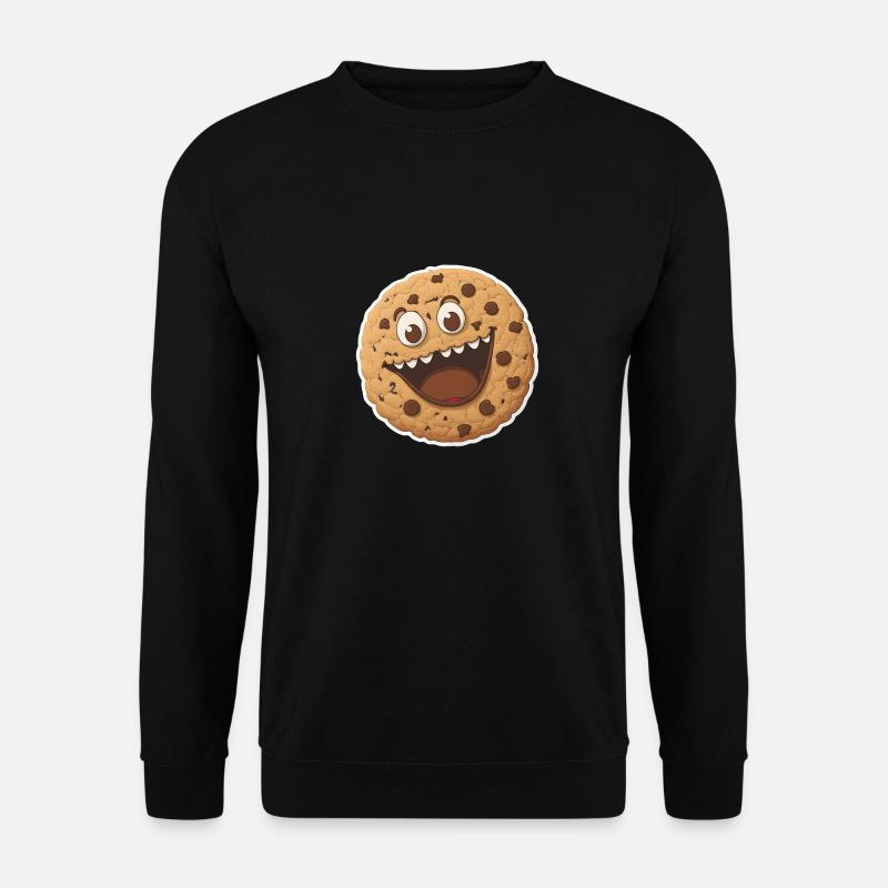 Lustiger Keks - Unisex Pullover - Schwarz