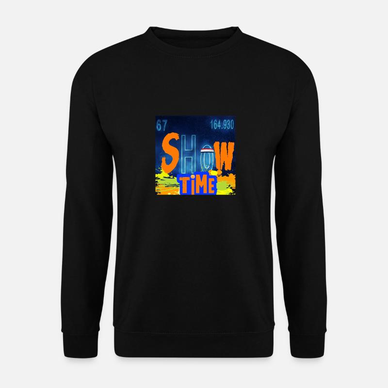 SHOWTIME-CHEMIE - Unisex Pullover - Schwarz
