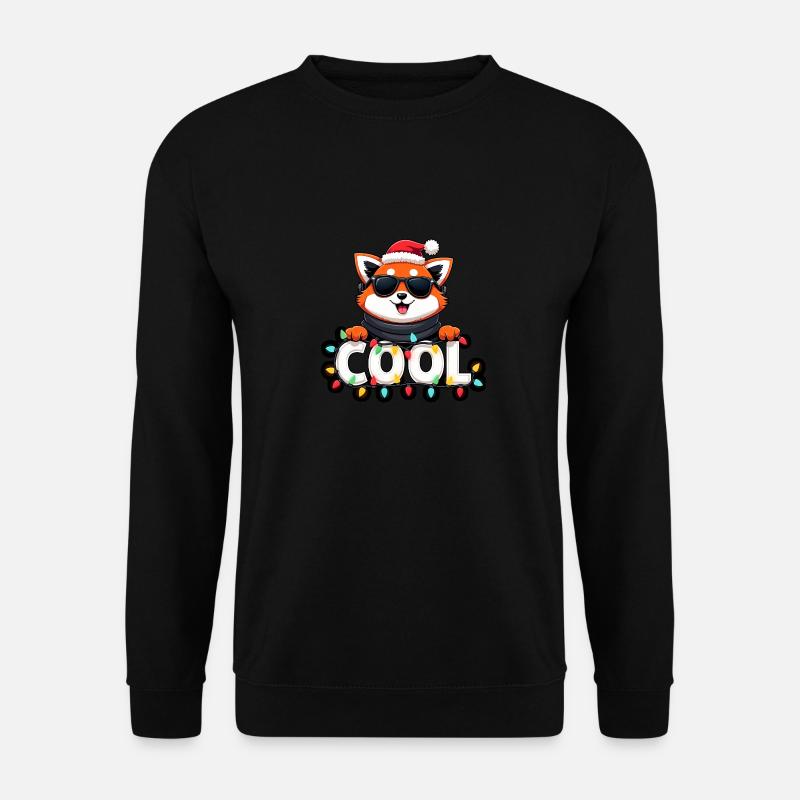 Cool Red Panda - Unisex Sweatshirt - black