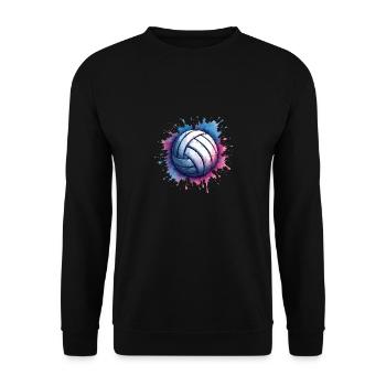 Beach Volleyball Volleyball Players - Volleyball Players - Unisex Sweatshirt - black - Front - Alina (178cm) & Michal (187cm)