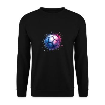 Idées cadeaux handball - Handball Players - Sweat-shirt Unisexe - noir - Devant - Alina (178cm) & Michal (187cm)