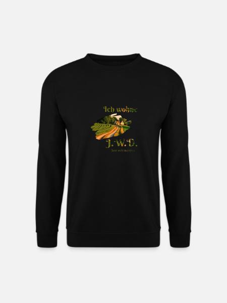 J W D Janz weit draußen - Unisex Pullover - Schwarz