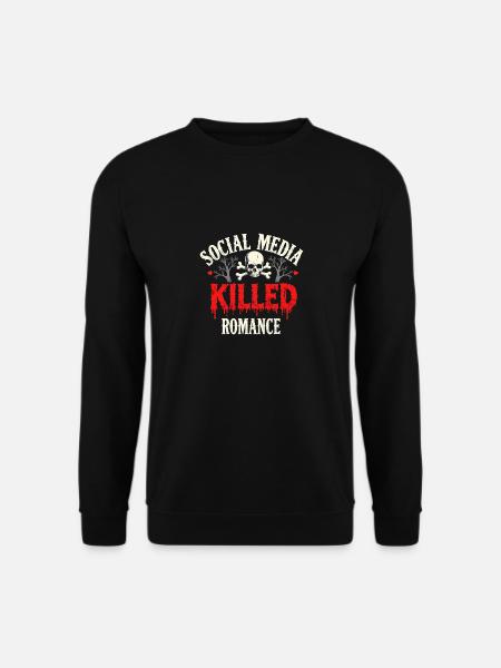 Relationship Drama - Social Media - Unisex Sweatshirt - black