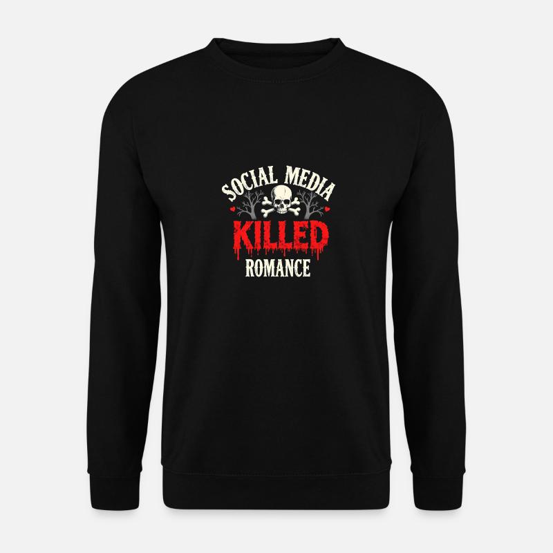 Relationship Drama - Social Media - Unisex Sweatshirt - black