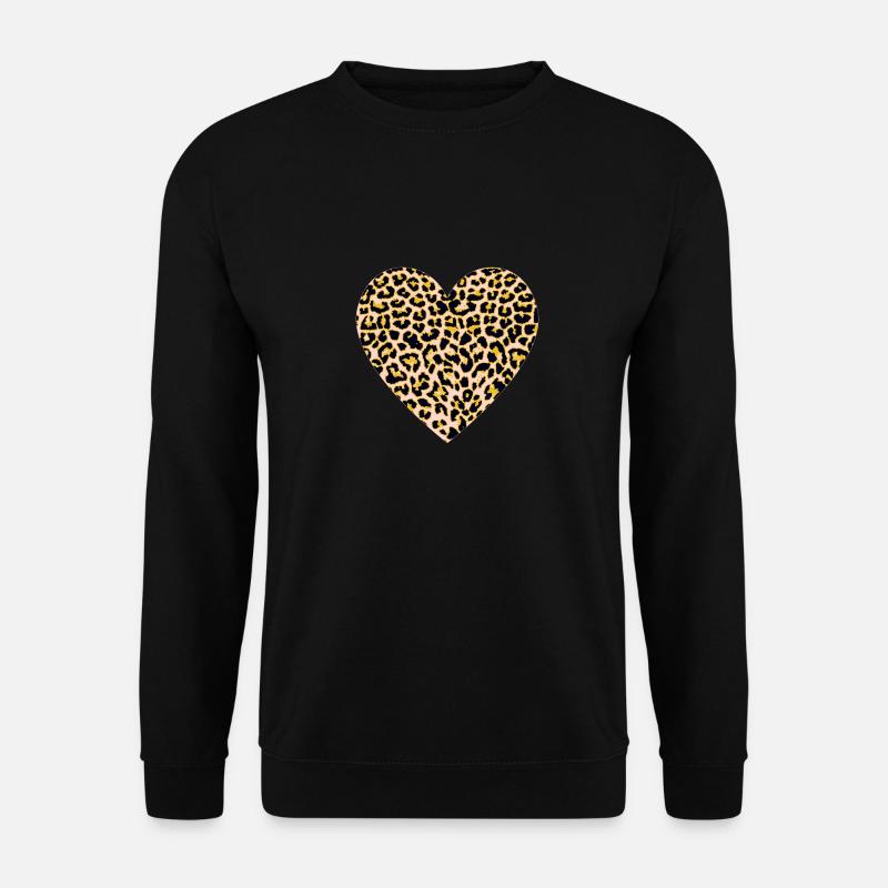 Katzenherz - Unisex Pullover - Schwarz