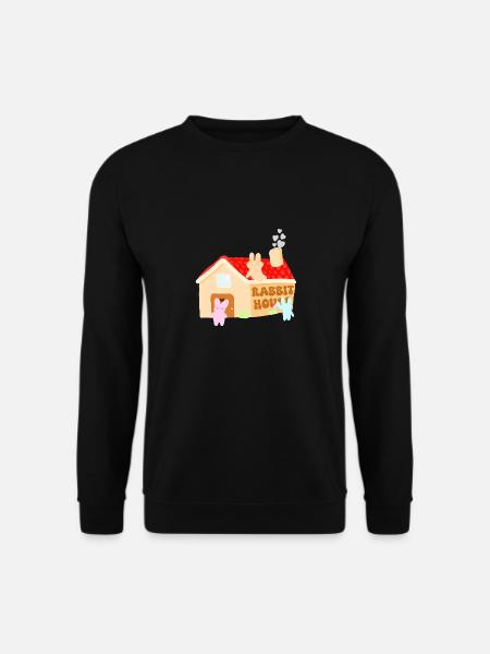The Rabbit House - Unisex Sweatshirt - black