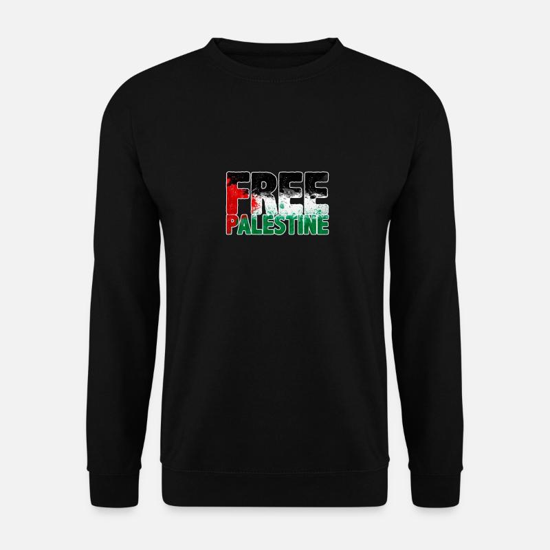 Freies Palästina - Unisex Pullover - Schwarz