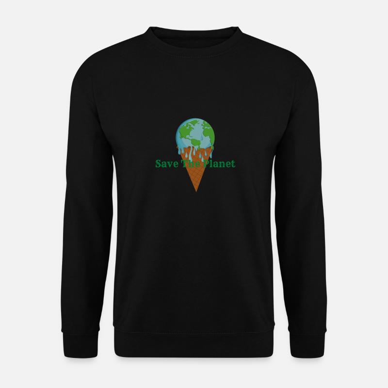 Save The Planet - Unisex Sweatshirt - black