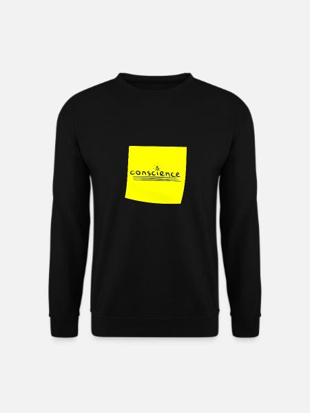 Conscience - Sweat-shirt Unisexe - noir