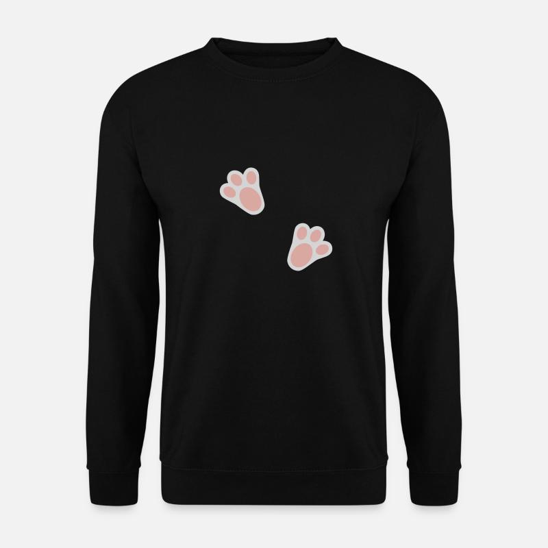 Pattes de lapin - Sweat-shirt Unisexe - noir